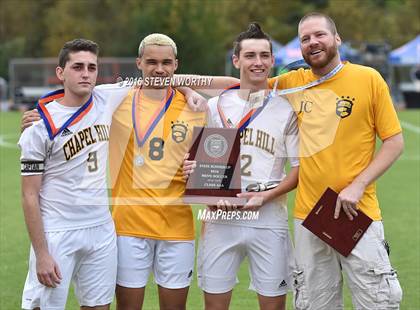 Thumbnail 3 in Chapel Hill vs. Marvin Ridge (NCHSAA 3A Final) photogallery.