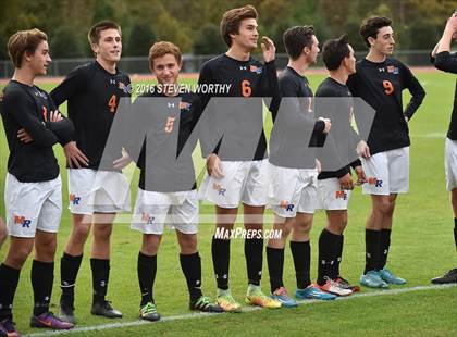 Thumbnail 3 in Chapel Hill vs. Marvin Ridge (NCHSAA 3A Final) photogallery.