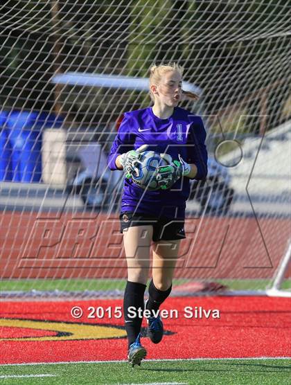 Thumbnail 3 in Oaks Christian vs. Cathedral Catholic (CIF D3 SoCal Regional Final) photogallery.