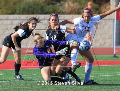 Thumbnail 3 in Oaks Christian vs. Cathedral Catholic (CIF D3 SoCal Regional Final) photogallery.