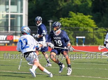 Thumbnail 2 in Darien vs. Wilton (CIAC Class M Semifinal) photogallery.