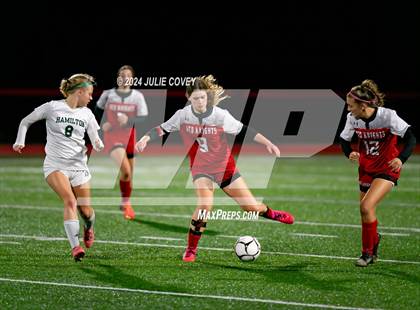 Thumbnail 3 in Hamilton vs LaFargeville-Carthage (NYSPHSAA Section III Class D Semifinal) photogallery.