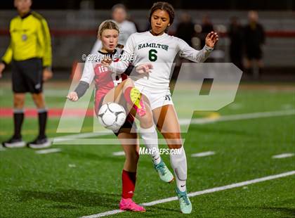 Thumbnail 1 in Hamilton vs LaFargeville-Carthage (NYSPHSAA Section III Class D Semifinal) photogallery.