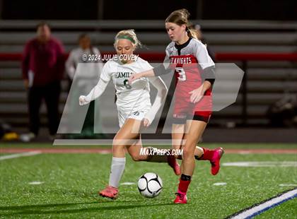 Thumbnail 2 in Hamilton vs LaFargeville-Carthage (NYSPHSAA Section III Class D Semifinal) photogallery.