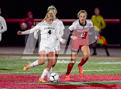 Thumbnail 2 in Hamilton vs LaFargeville-Carthage (NYSPHSAA Section III Class D Semifinal) photogallery.