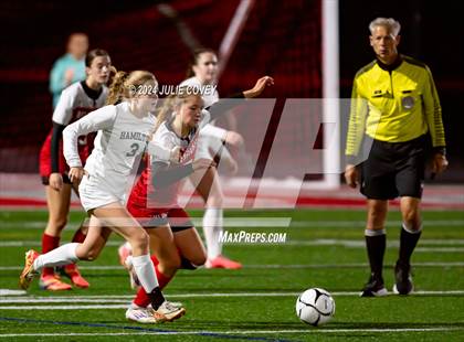 Thumbnail 3 in Hamilton vs LaFargeville-Carthage (NYSPHSAA Section III Class D Semifinal) photogallery.