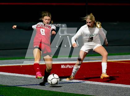 Thumbnail 1 in Hamilton vs LaFargeville-Carthage (NYSPHSAA Section III Class D Semifinal) photogallery.