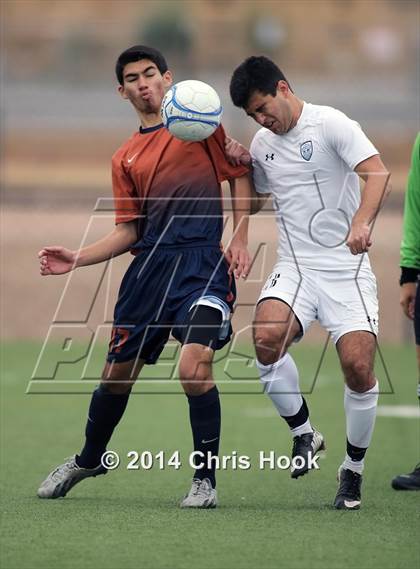 Thumbnail 1 in Catalina Foothills vs. Cienega (Brandon Bean Kickoff Classic - Semifinal) photogallery.