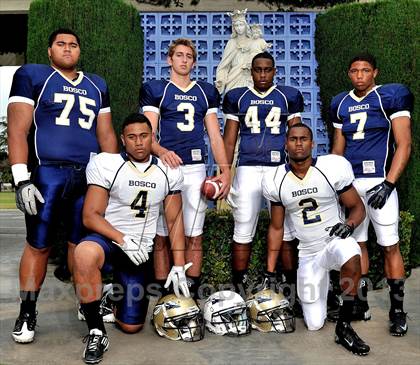 Thumbnail 2 in St. John Bosco (Preseason Top 25 Photo Shoot) photogallery.
