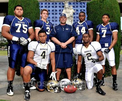 Thumbnail 3 in St. John Bosco (Preseason Top 25 Photo Shoot) photogallery.