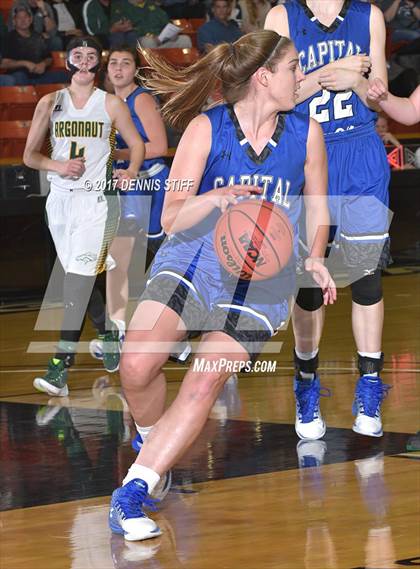 Thumbnail 3 in Capital Christian vs. Argonaut (CIF SJS D5 Final) photogallery.