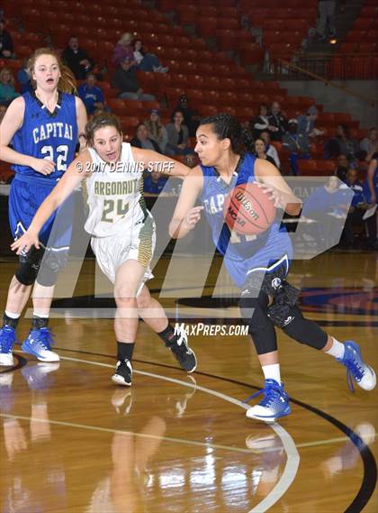 Thumbnail 3 in Capital Christian vs. Argonaut (CIF SJS D5 Final) photogallery.