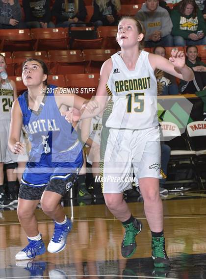 Thumbnail 2 in Capital Christian vs. Argonaut (CIF SJS D5 Final) photogallery.