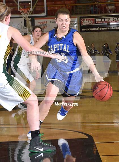 Thumbnail 2 in Capital Christian vs. Argonaut (CIF SJS D5 Final) photogallery.