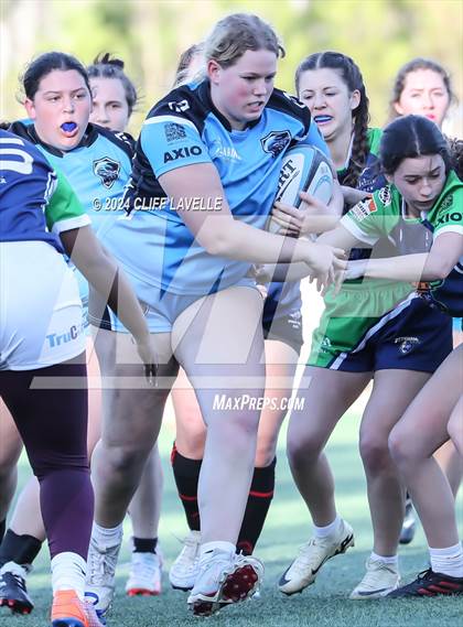 Thumbnail 1 in Lucy Beckham vs Oceanside Collegiate Academy (South Carolina State Championship) photogallery.