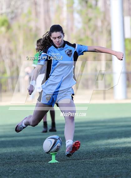 Thumbnail 2 in Lucy Beckham vs Oceanside Collegiate Academy (South Carolina State Championship) photogallery.