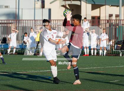 Thumbnail 3 in San Clemente vs Desert Vista (College Cup High School Showcase) photogallery.