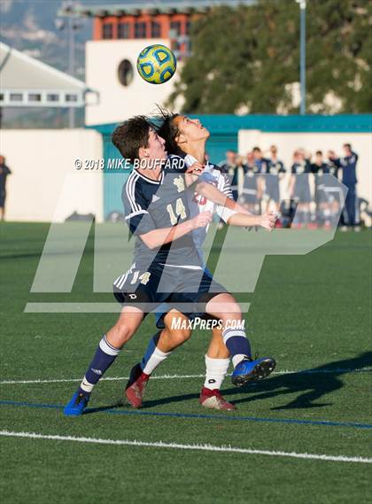 Thumbnail 2 in San Clemente vs Desert Vista (College Cup High School Showcase) photogallery.