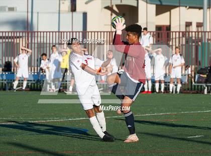 Thumbnail 2 in San Clemente vs Desert Vista (College Cup High School Showcase) photogallery.