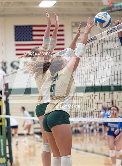 Thumbnail 1 in Walled Lake Western @ Notre Dame Prep photogallery.