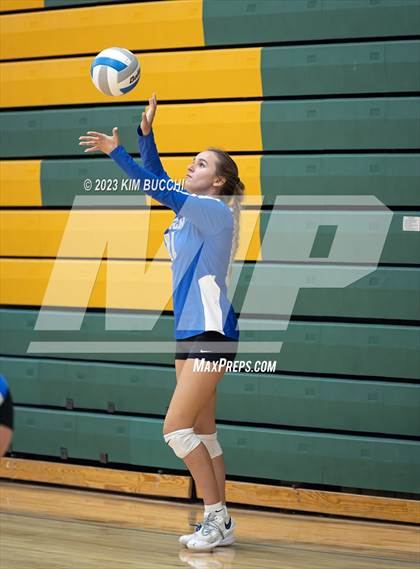 Thumbnail 1 in Walled Lake Western @ Notre Dame Prep photogallery.
