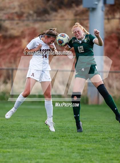 Thumbnail 1 in Manitou Springs vs Aspen (CHSAA 3A Playoffs Rd 2) photogallery.