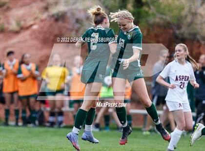 Thumbnail 3 in Manitou Springs vs Aspen (CHSAA 3A Playoffs Rd 2) photogallery.