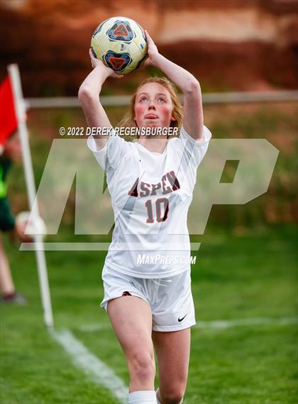 Thumbnail 3 in Manitou Springs vs Aspen (CHSAA 3A Playoffs Rd 2) photogallery.