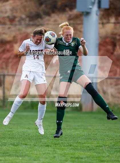 Thumbnail 2 in Manitou Springs vs Aspen (CHSAA 3A Playoffs Rd 2) photogallery.