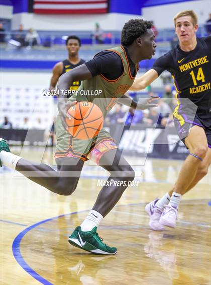 Thumbnail 3 in Montverde Academy vs. Wasatch Academy (5 for the Fight National Hoopfest) photogallery.