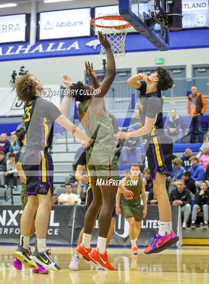 Thumbnail 1 in Montverde Academy vs. Wasatch Academy (5 for the Fight National Hoopfest) photogallery.