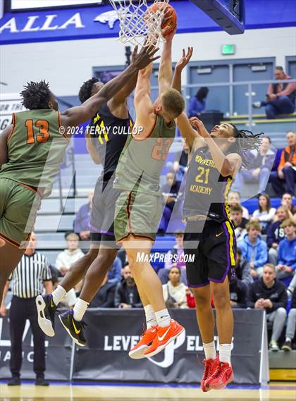 Thumbnail 2 in Montverde Academy vs. Wasatch Academy (5 for the Fight National Hoopfest) photogallery.