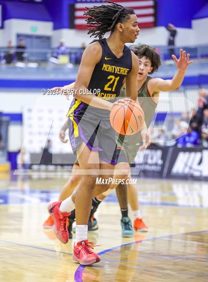 Thumbnail 1 in Montverde Academy vs. Wasatch Academy (5 for the Fight National Hoopfest) photogallery.
