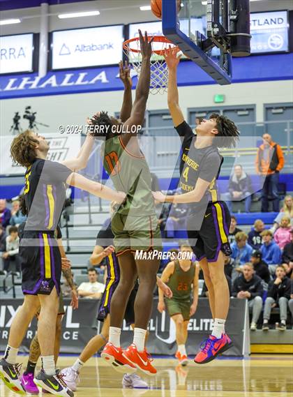 Thumbnail 3 in Montverde Academy vs. Wasatch Academy (5 for the Fight National Hoopfest) photogallery.