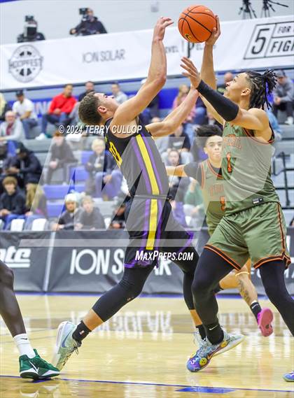 Thumbnail 3 in Montverde Academy vs. Wasatch Academy (5 for the Fight National Hoopfest) photogallery.