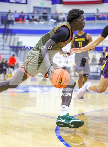 Thumbnail 2 in Montverde Academy vs. Wasatch Academy (5 for the Fight National Hoopfest) photogallery.