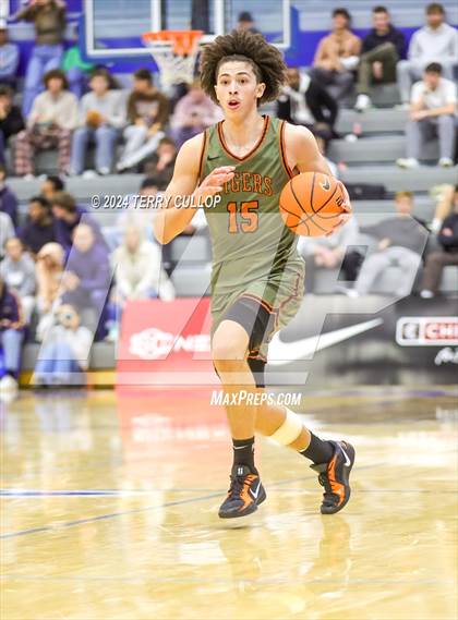 Thumbnail 2 in Montverde Academy vs. Wasatch Academy (5 for the Fight National Hoopfest) photogallery.