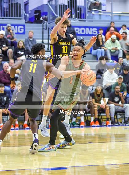 Thumbnail 2 in Montverde Academy vs. Wasatch Academy (5 for the Fight National Hoopfest) photogallery.