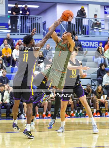 Thumbnail 2 in Montverde Academy vs. Wasatch Academy (5 for the Fight National Hoopfest) photogallery.