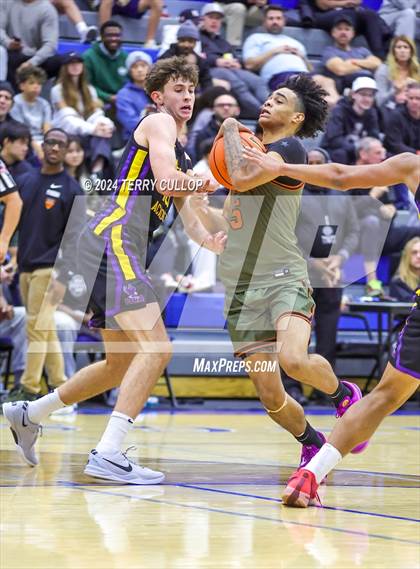 Thumbnail 2 in Montverde Academy vs. Wasatch Academy (5 for the Fight National Hoopfest) photogallery.