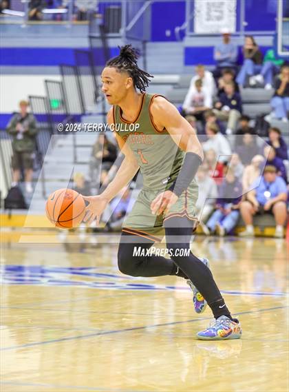 Thumbnail 1 in Montverde Academy vs. Wasatch Academy (5 for the Fight National Hoopfest) photogallery.