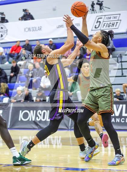 Thumbnail 1 in Montverde Academy vs. Wasatch Academy (5 for the Fight National Hoopfest) photogallery.