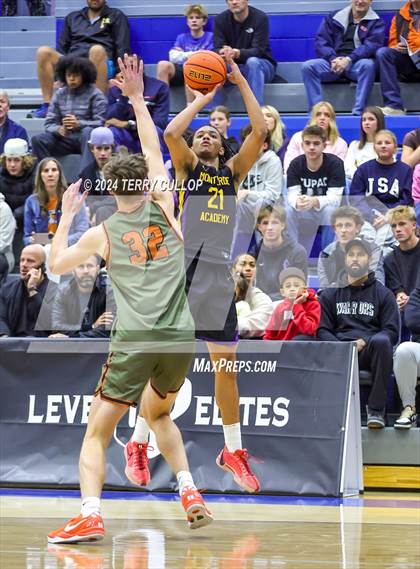 Thumbnail 1 in Montverde Academy vs. Wasatch Academy (5 for the Fight National Hoopfest) photogallery.