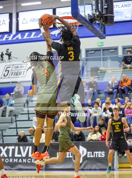 Thumbnail 2 in Montverde Academy vs. Wasatch Academy (5 for the Fight National Hoopfest) photogallery.