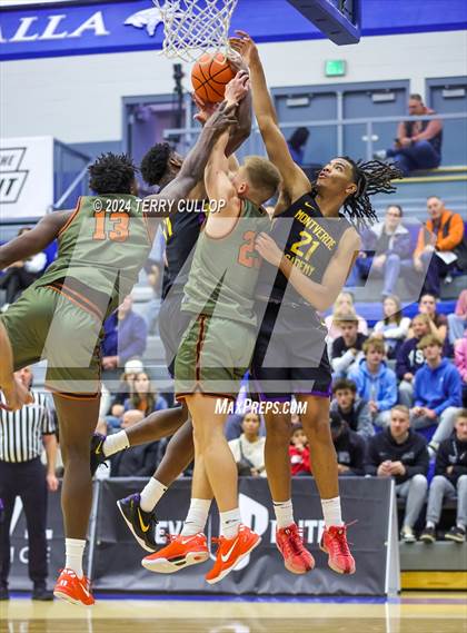 Thumbnail 1 in Montverde Academy vs. Wasatch Academy (5 for the Fight National Hoopfest) photogallery.