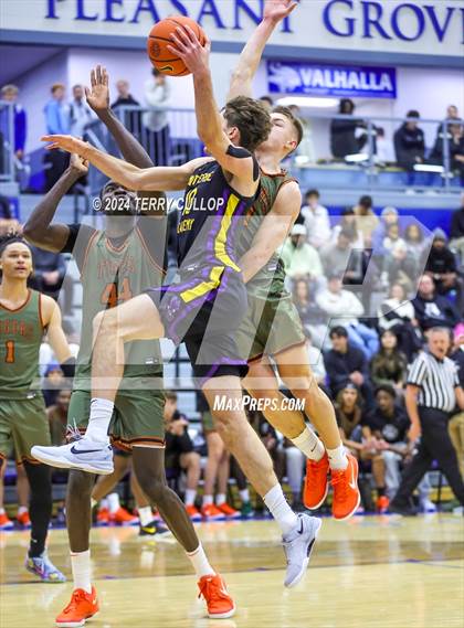 Thumbnail 1 in Montverde Academy vs. Wasatch Academy (5 for the Fight National Hoopfest) photogallery.