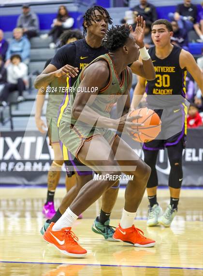 Thumbnail 2 in Montverde Academy vs. Wasatch Academy (5 for the Fight National Hoopfest) photogallery.