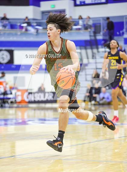 Thumbnail 1 in Montverde Academy vs. Wasatch Academy (5 for the Fight National Hoopfest) photogallery.