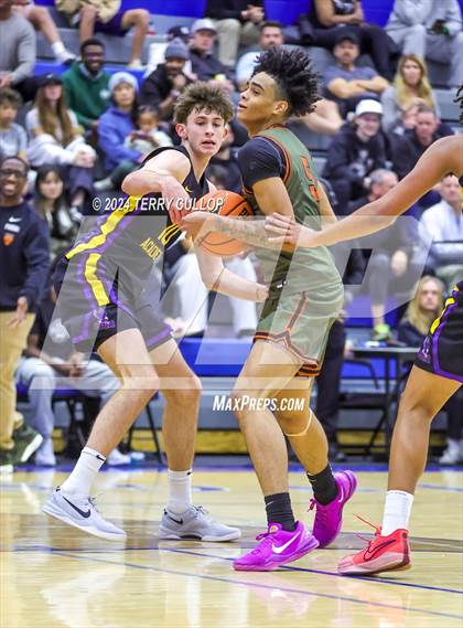 Thumbnail 1 in Montverde Academy vs. Wasatch Academy (5 for the Fight National Hoopfest) photogallery.