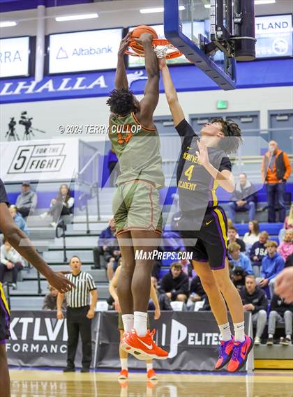 Thumbnail 2 in Montverde Academy vs. Wasatch Academy (5 for the Fight National Hoopfest) photogallery.